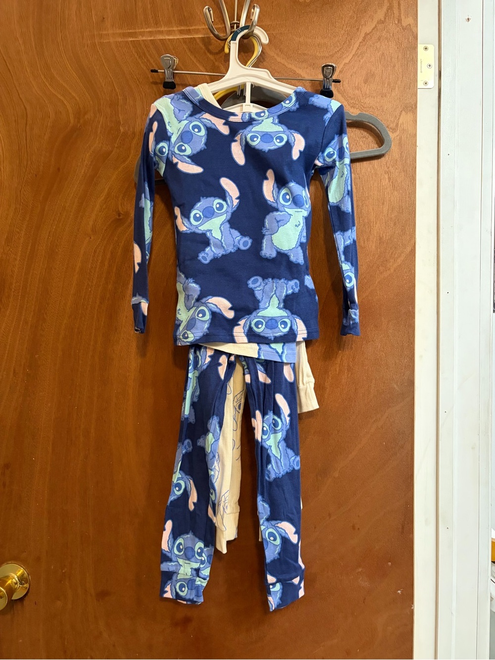 Kids Blue Stitch Character Pajama Set of 2 size 5 NWT